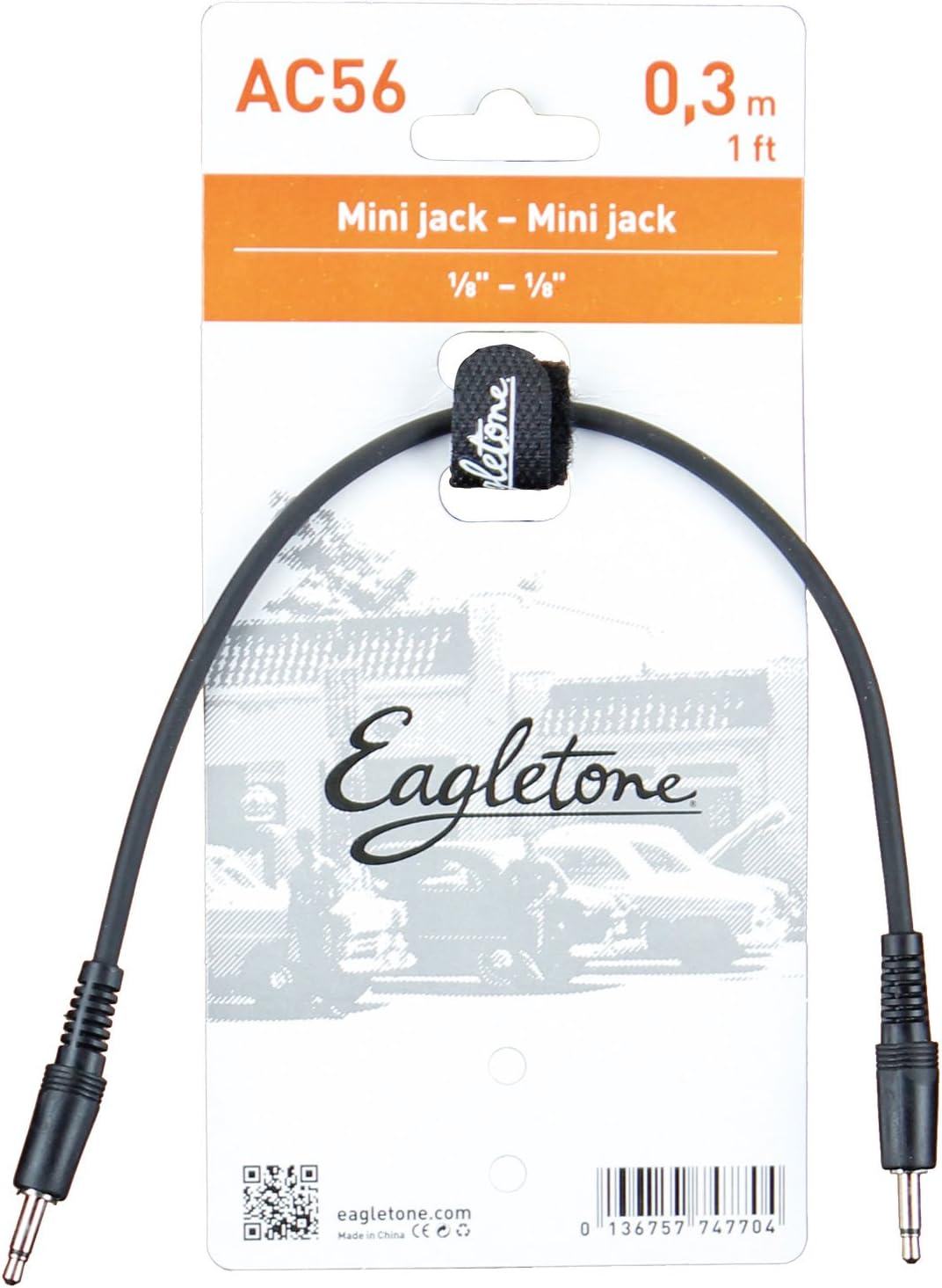 Eagletone Ac56 cavo patch per sintetizzatore Mini Jack Mono 3,5