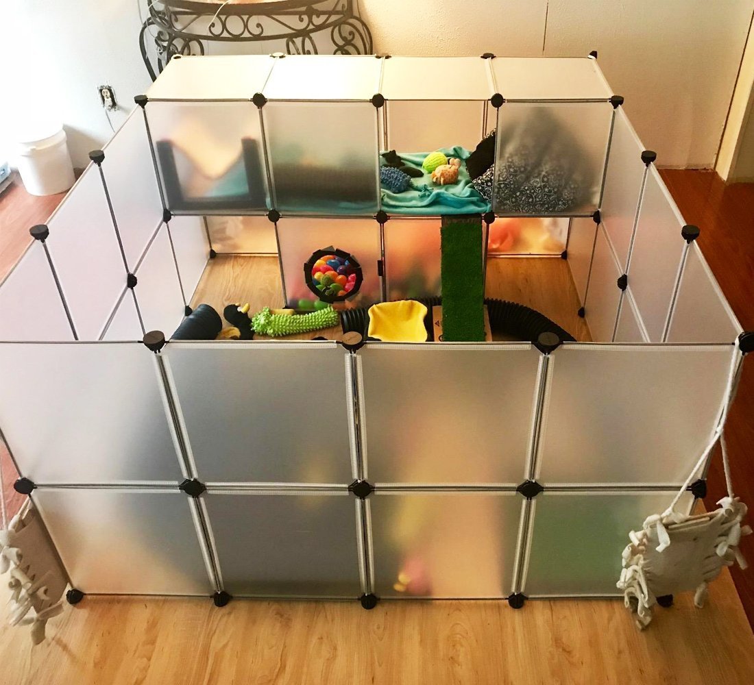 diy kitten playpen