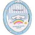 Sanrio Hello Kitty and Friends Cinnamoroll Blue Car Steering Wheel Cover, Universal Fit Cute Accessories for Women Stylish Decor Gifts Hello Kitty Car Accessories - Fits Standard Wheels 14.5"-15"