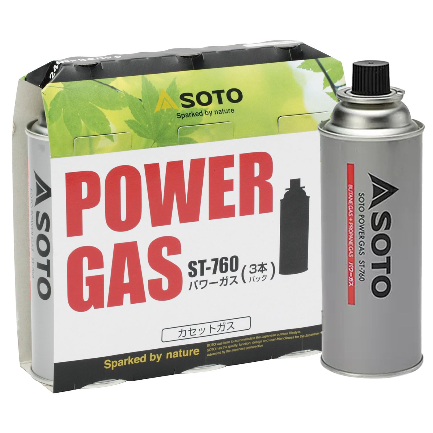 ソト(SOTO) パワーガス 3本パック ST-760 [HTRC 2.1]商品画像
