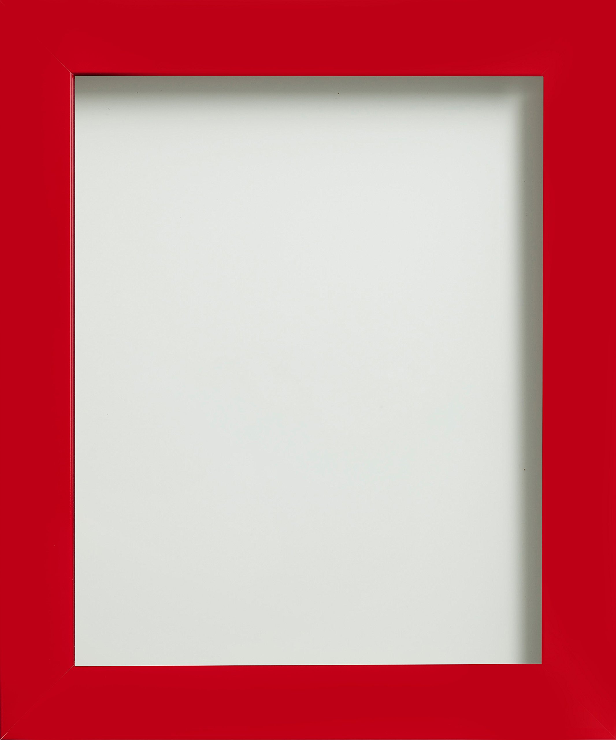 Frame Company Candy Range 18 x 14-Inch Plastic Picture Photo Frame, Crimson/Red