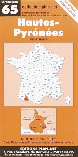Download Carte routière : Hautes-Pyrénées PDF