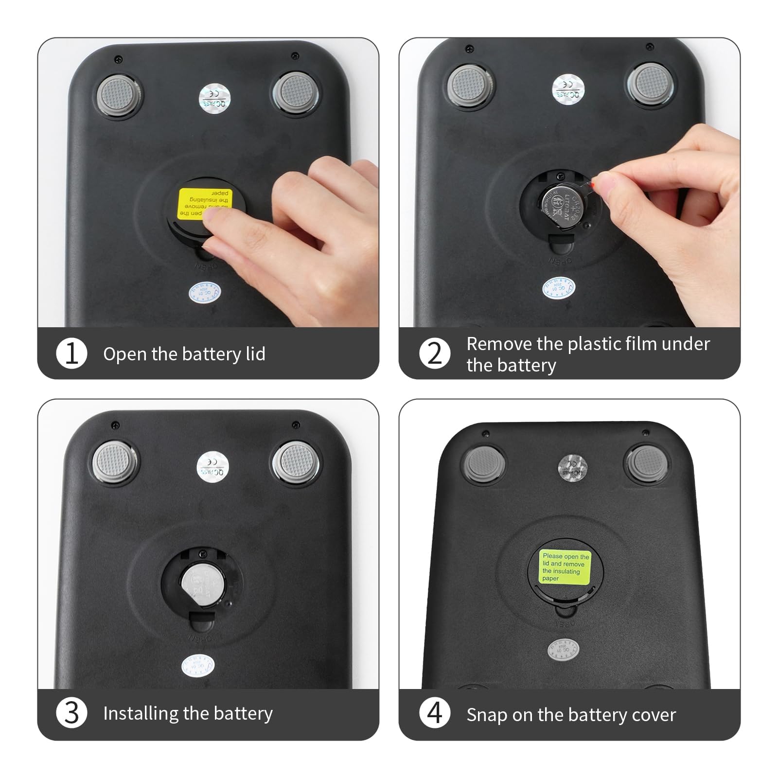 Ultrean Food Scale, Digital Kitchen Scale with LCD Display, Weight Grams and Ounces for Baking Cooking and Meal Prep, 6 Units with Tare Function, 304 Stainless Steel, 11lb (Batteries Included)