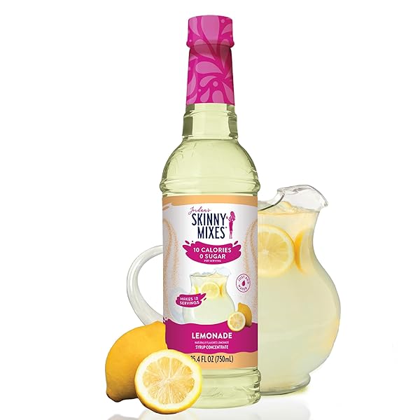 JORDAN’S SKINNY MIXES SUGAR FREE SYRUP, LEMONADE FLAVOR,...