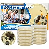 Mold Test Kit for Home -DIY Mold Testing Kit with 12 Individual Tests-Black Mold Detector-Indoor Air Quality Tester-Mold Iden