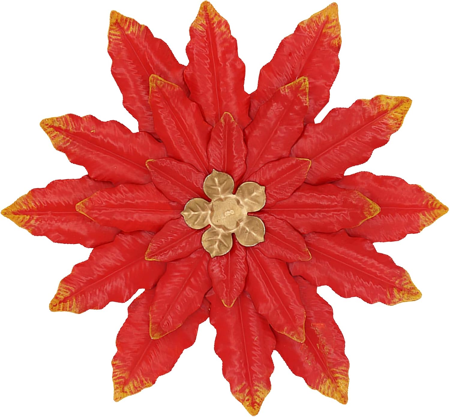 Plaques & Wall Art - aboxoo Wall Sculptures Colorful Art Metal Flower Boho Style Home Decoration for Bathroom Living Room Bedroom or Porch Patio Fence 12inch