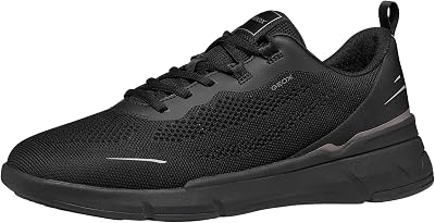 U VITTOUR B Zapatillas para Hombre, Color Negro, Talla 42 EU