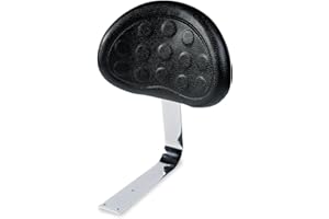 Safco Products 6661BL SitStar Stool Back for use with SitStar Chrome Base, sold separately, Black