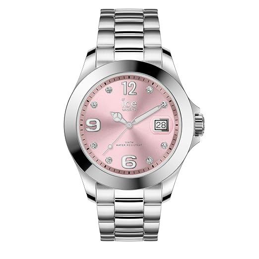 Ice Watch Damen Analog Quarz Uhr mit Edelstahl Armband 016776