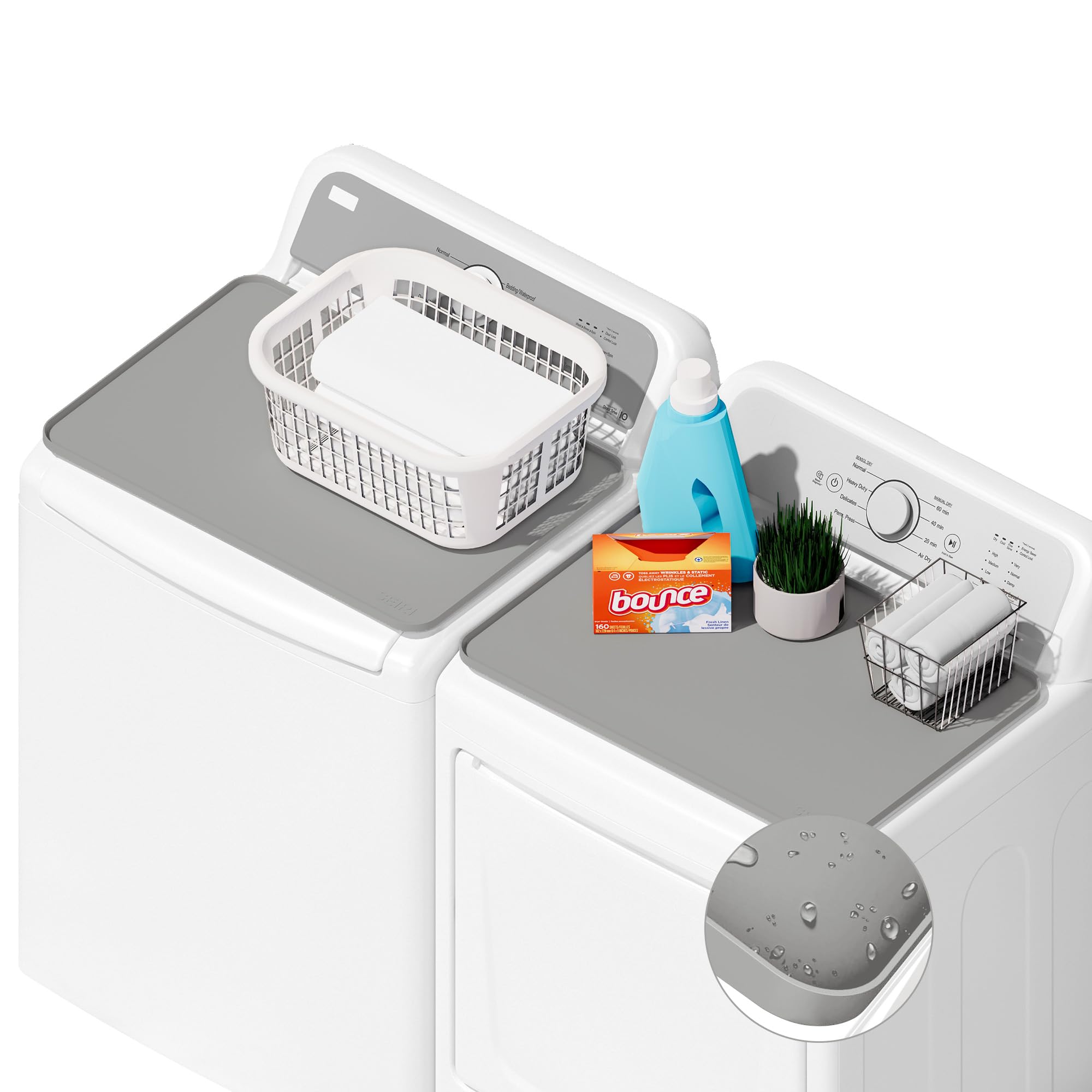 SEIRI 2pcs Washer and Dryer Covers for the