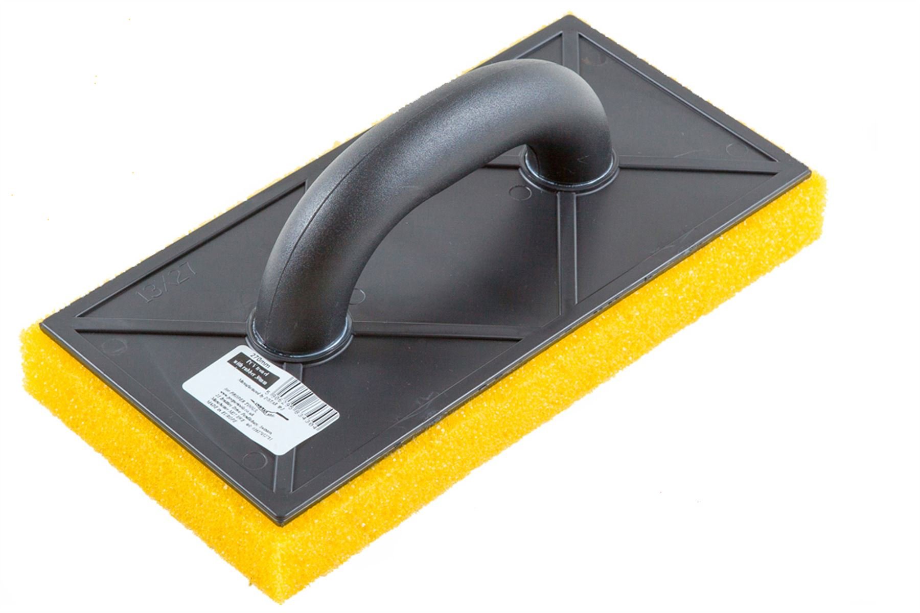 Toolty PVC Sponge Float - Set 3 PCS 280 x 140mm - Sparse Sponge - for Brick, Concrete, Stucco, Tile and Wallpaper - DIY - TLTY-S064