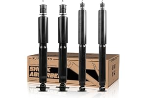 KUIPERAUTO Front and Rear Complete Shock Absorbers Struts Assembly Set 37132 344374 37131 344367 Compatible for Ford F-150 RWD 1998 1999 2000 2001 2002 2003 Shocks strut Assemblies Replacement 4PCS