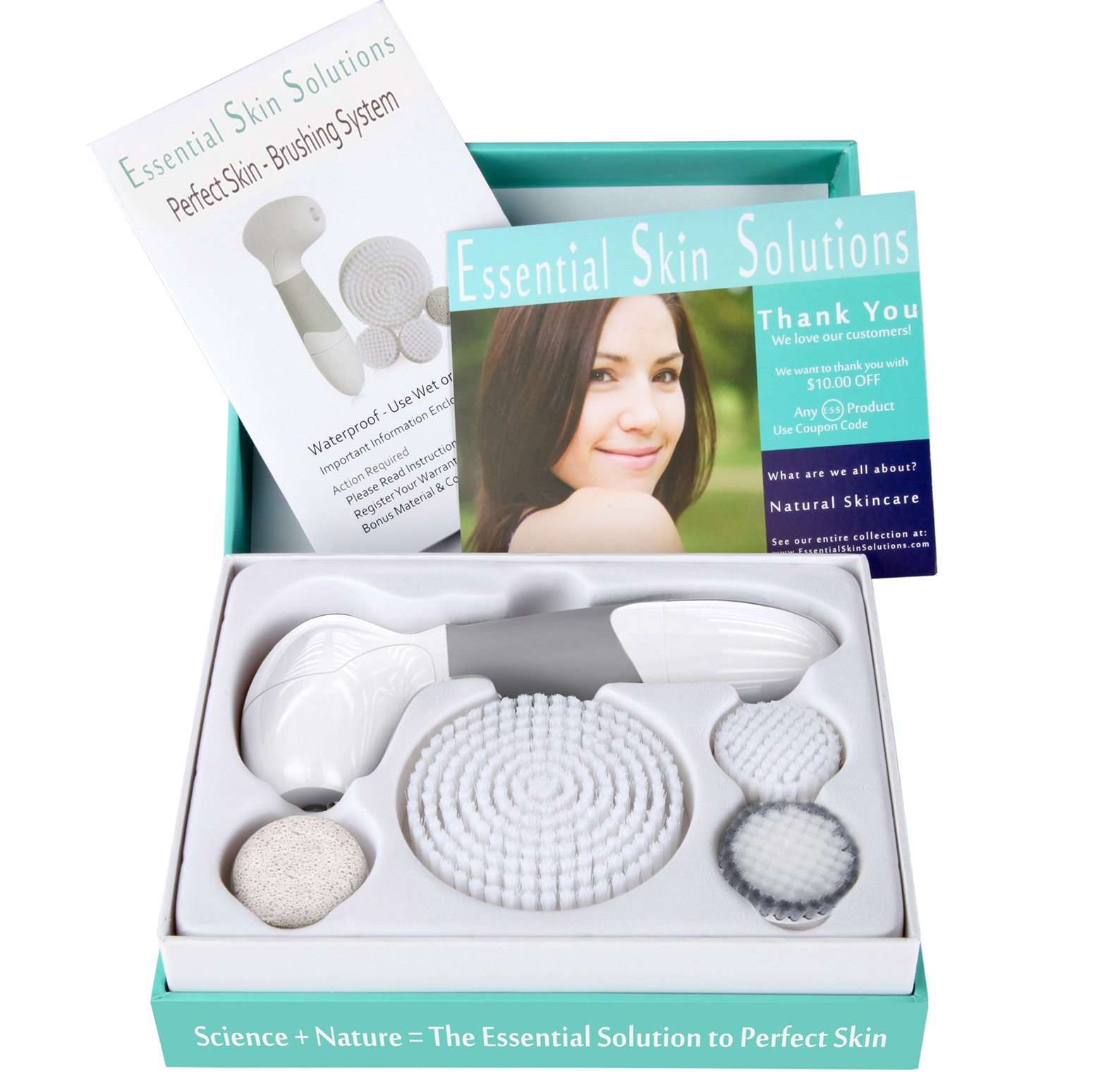 Face Brush Exfoliation & Cleansing System Microdermabrasion Facial