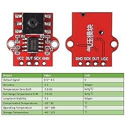 AEDIKO 4pcs Air Pressure Sensor Module 3.3-5V