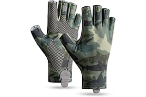 Taizicity Fishing Gloves - Sunscreen Gloves UPF50+, Fishing Gloves Men, Kayaking Gloves, Fishing Glove, Boating, Biking, Hunting,Outdoor Gloves,Fishing Accessories