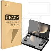 Mr.Shield 5-Pack Tempered Glass Screen Protector for AYN THOR | [3 Pack Lower screen + 2 Pack Upper screen] Japan Glass with 9H Hardness