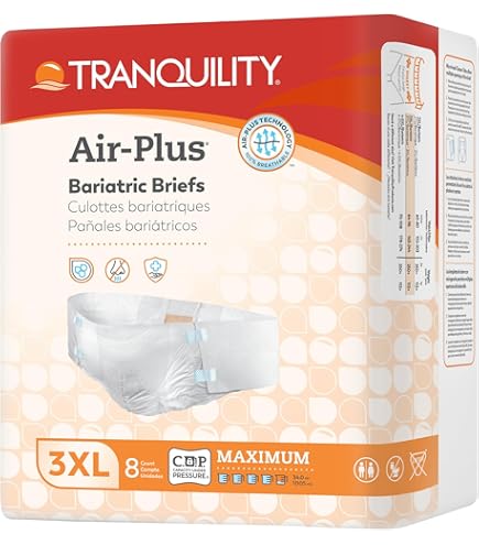 Amazon.com: Tranquility Adult Diaper Bariatric Briefs 3XL-Large