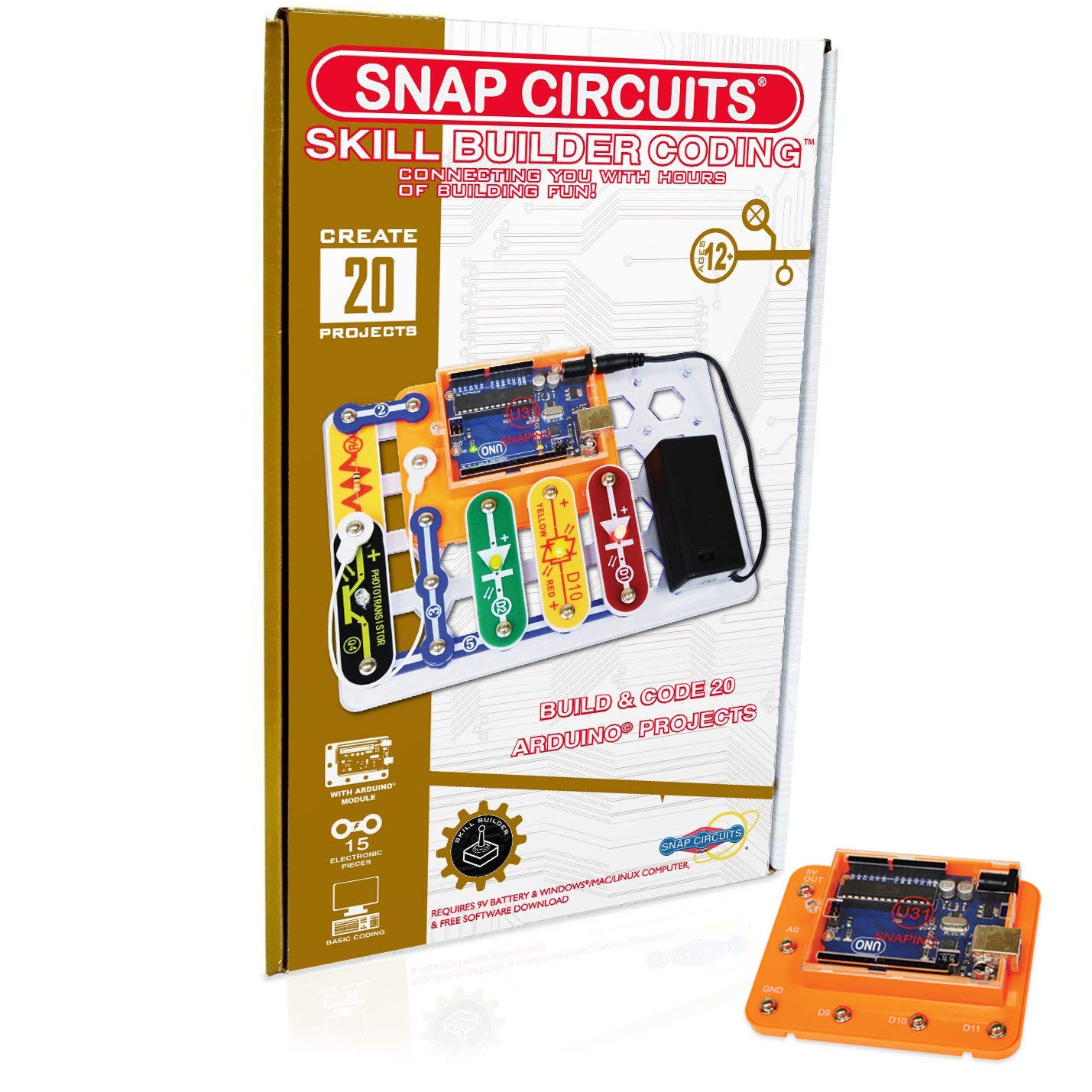 arduino snap circuits