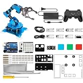 LewanSoul Robotic Arm 6DOF Robot Arm Kit with Secondary Development Compatible with Arduino, DIY Programming Kit STEAM Robot with Sensor and Arduino Open Source Code &amp; Tutorial