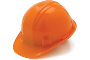 Pyramex SL Series Cap Style Hard Hat 6 Point Ratchet Suspension