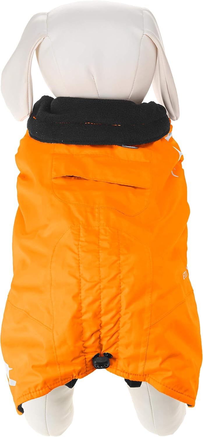 HiViz Orange 14Inch Hurtta HU932703 Summit Parka Dog Coat