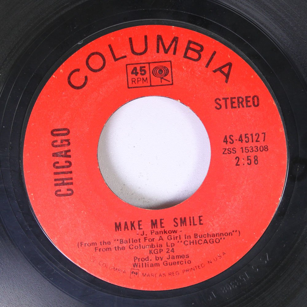 CHICAGO 45 RPM COLOUR MY WORLD / MAKE ME SMILE - Amazon.com Music