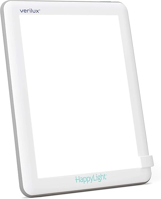 Verilux HappyLight VT22 Lucent 10,000 Lux LED Bright White Light Therapy Lamp with 35 sq. in
