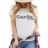 Western Shirts for Women,Boho Cowgirl T Shirts Vintage Rodeo Graphic Tees Short Sleeve Casual Tops Vacation Outfit