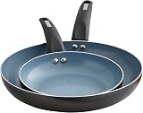 Tower Cerasure Induction Frying Pan Set 20cm 28cm Ceramic Non-Stick Graphite