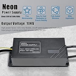 YaeCCC 10KV 30mA Power Supply for Glass Neon Sign