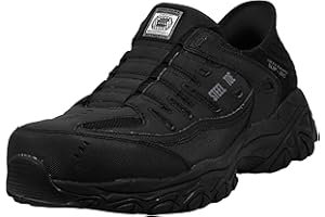 Skechers Mens Hands Free Slip-ins Cankton-Faison St Industrial Shoe