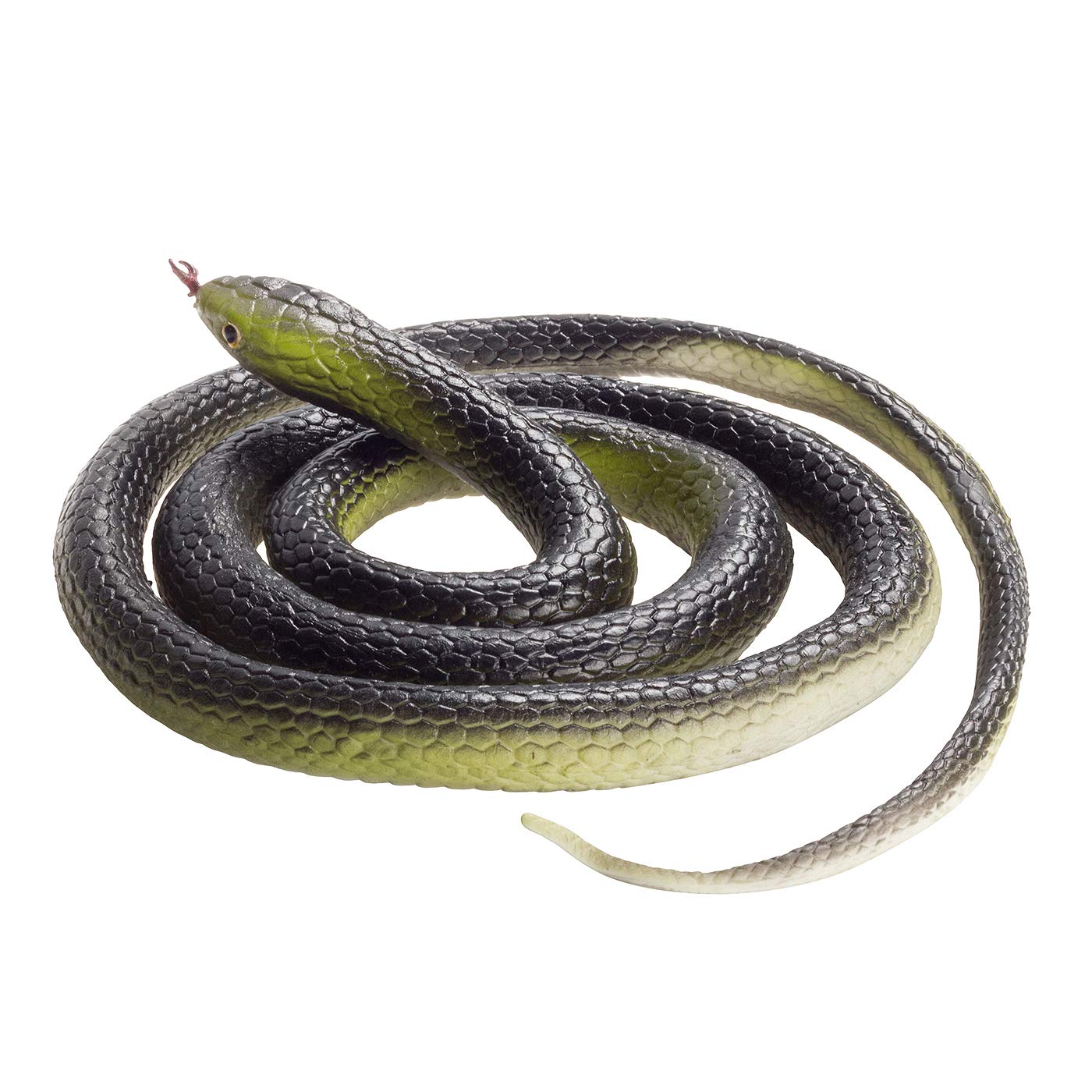 Buy Realistic Fake Snakes, Black Mamba Snake Soft Rubber Fake Prank