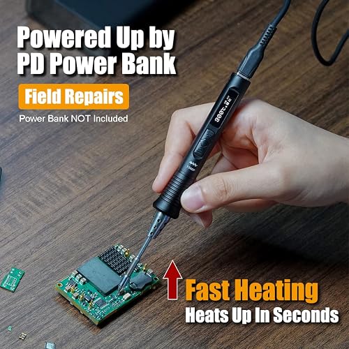 Ts80p Digital Soldering Iron Tool 12v Type C Usb Original | Desertcart