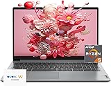 Lenovo IdeaPad Laptop, 15.6" FHD Display, AMD Ryzen