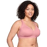 Warner's Womens No Side Effects Underarm and Back-Smoothing Comfort Wireless Lightly Lined T-Shirt Bra Ra2231a