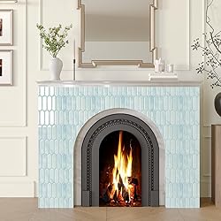 CHIHUT 16 Sheets Stick on Backsplash Tiles for