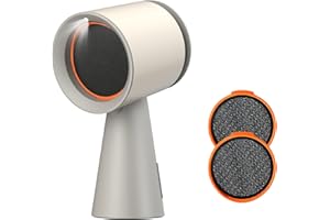 COANTO Portable Range Hood, Kitchen Exhaust Fan, 3-Speed Portable Exhaust Fan for Kitchen and Indoor BBQ, with 2 Filters included