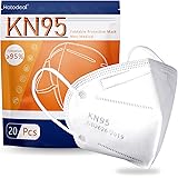 Hotodeal KN95 Face Mask 20 PCS,5 Layers Cup Dust Mask Against PM2.5 from Fire Smoke, Dust, for Men, Women, Essential Workers(