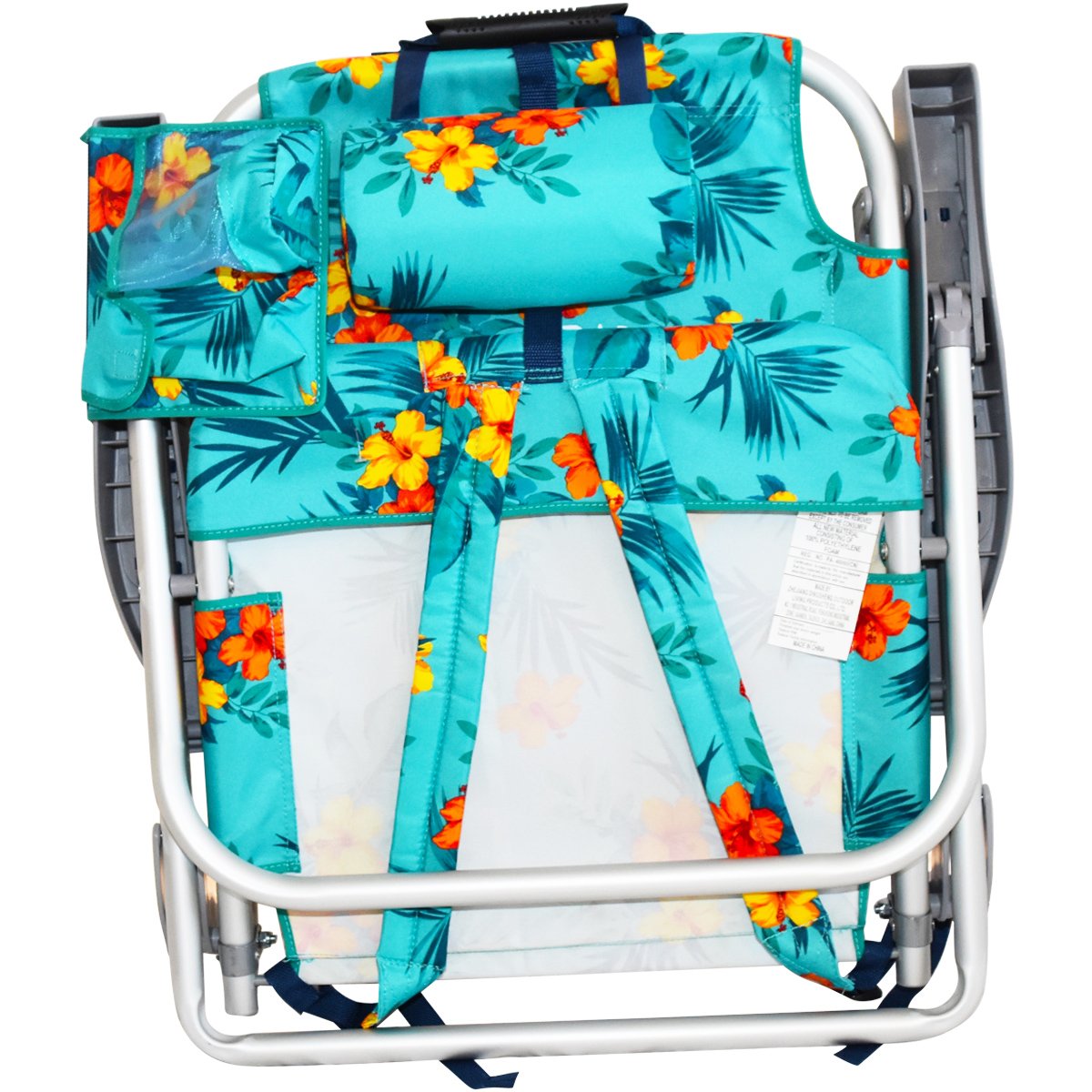 2 Tommy Bahama Backpack Cooler Chair With Storage Pouch And Towel Bar