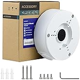 VALUCAMPFA130-E Security Camera Bracket Wall Ceilling Mounting Junction Box IP66 Water-Proof for Bullet Turret Dome Camera HDW4631C-A, PFW3849S-A180-AS-PV,HFW2841S-S,HDW3849H-AS-PV,PDW3849-A180-AS-PV