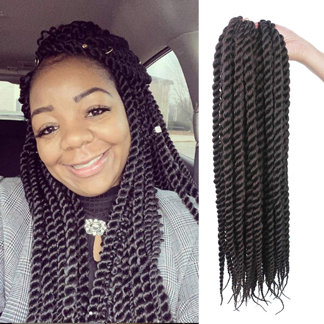 Amazon Com 6 Packs 18 Inch Havana Mambo Twist Crochet Hair