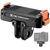 K&F CONCEPT Magnetic Quick Release Adapter Mount Compatible with DJI Osmo Nano/Osmo Action 6, Expansion Stand with 1/4 Screw 