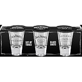 Jack Daniel's Licensed Barware Shot Glass, Set of 3