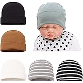 Bamery Cotton Baby Girl Hat Preemie Boys Beanie Newborn Hospital Hats Winter Infant Hats for Girls