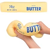 Toymendous Squeeze Butter, Jumbo Squishy Stress Toy, Children Ages 3+, 10.5 inches Long, Stretch &amp; Squish