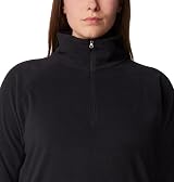 Columbia Glacial IV Half Zip Fleece Pullover Black 3X Women view 4