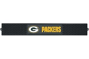 FANMATS NFL Green Bay Packers Vinyl Drink Mat