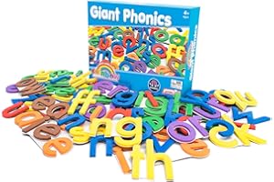 Junior Learning Giant Rainbow Phonics, Assorted Small