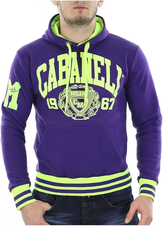 Cabaneli Solamode Sweat Sw08 à Capuche Unisexe