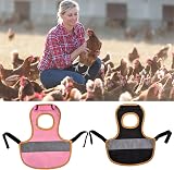 Pratvider Chicken Saddle Hen Poultry Apron Elastic Strap Protection Suit Black view 2